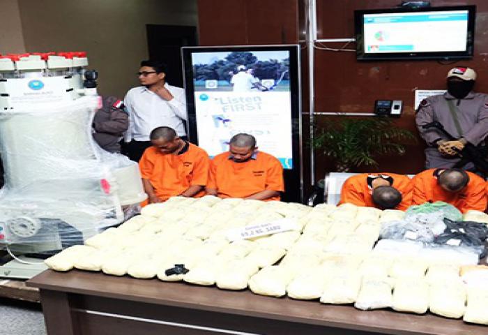 Bea Cukai-BNN Bongkar Sindikat Narkoba Tiongkok Di Medan